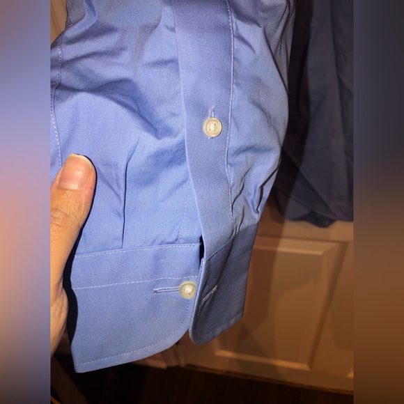 Men’s Blue Dress Shirt - Picture 5 of 10